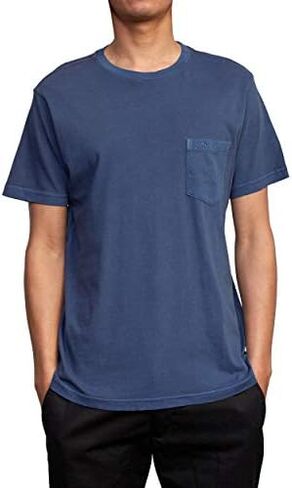 RVCA Men's PTC Pigment Dye Short Sleeve Premium Tee Shirt in Kuwait