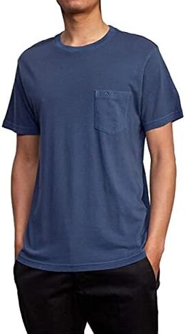 RVCA Men's PTC Pigment Dye Short Sleeve Premium Tee Shirt in Kuwait