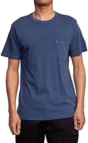 RVCA Men's PTC Pigment Dye Short Sleeve Premium Tee Shirt in Kuwait