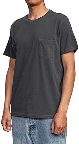 RVCA Men's PTC Pigment Dye Short Sleeve Premium Tee Shirt in Kuwait