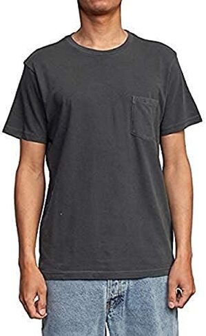 RVCA Men's PTC Pigment Dye Short Sleeve Premium Tee Shirt in Kuwait