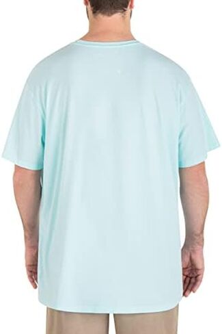 تي شيرت Hurley الرجالي الكبير والطويل المغسول للاستخدام اليومي واحد فقط متدرج in Kuwait