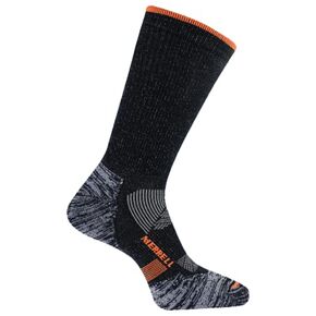 Merrell Men's and Women's Thermal Trail Running Crew Socks - Unisex Thermolite Lightweight Warmth and Breathable Mesh in Kuwait