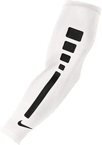 NIKE Unisex's Lightweight Running Sleeve, White/Silver, Large-XLarge in Saudi Arabia