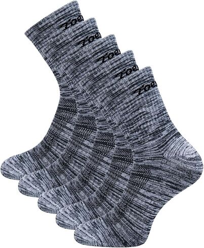 Toes&Feet Men's Anti-Odor Deodorant Quarter Cushion No Blister Sports Socks in Saudi Arabia