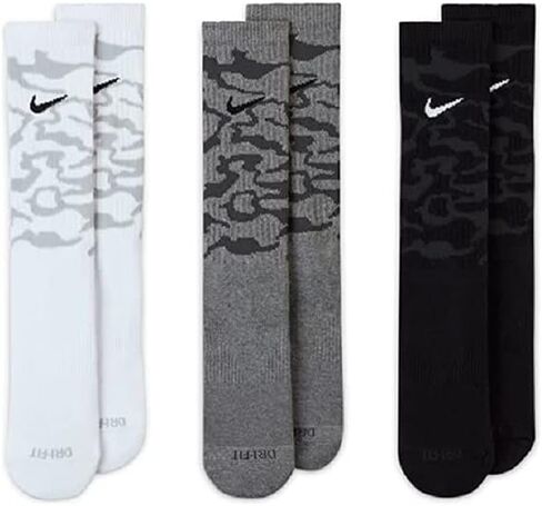 Nike Men's Everyday Plus Cushioned Crew Socks 3 Pack in Saudi Arabia