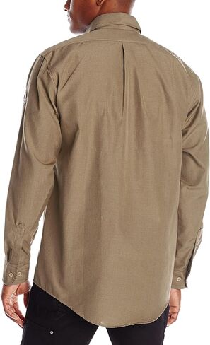 Bulwark Flame Resistant 4.5 oz Nomex IIIA Uniform Shirt Tailored Sleeve Placket in Kuwait