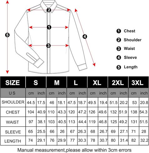 DiBanGu Mens Satin Dress Shirts Casual Long Sleeve Button Down Shirt Regular Fit Wrinkle Free Shiny Shirts for Men Party Prom in Saudi Arabia