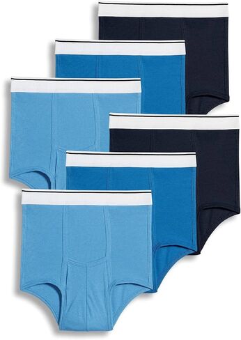 Jockey Men's Underwear Pouch Brief - 6 Pack in Saudi Arabia