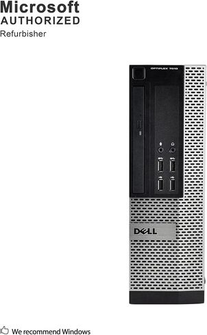 DELL Optiplex 7010 SFF Business Desktop Computer PC (Intel i7-3770 3.4GHz Processor, 16GB DDR3, 240GB SSD, Windows 11 Professional) (Renewed) in Kuwait