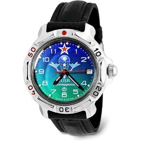 VOSTOK | Komandirskie VDV Russian Airborne Troops Russian Military Mechanical Watch | 818 Series |Fashion | Business | Casual Men's Watches in Saudi Arabia
