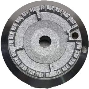 GRP STOVE/RANGE/COOKTOP SURFACE BURNER BASE (3-3/8" diam) Replacement Part # WP8286814 for IKEA, MAYTAG, KITCHEN AID, WHIRLPOOL in Kuwait