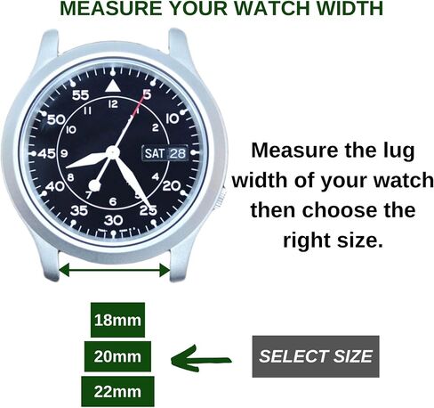 MOD 18mm 20mm 22mm Watch Band - Quick Release - Soft Silicone Replacement Watch Strap - Color Variations - Diver Style - for Men and Women in Saudi Arabia