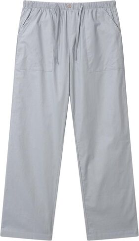 FANARCHER Men’s Cotton Linen Pants Drawstring Loose Beach Pants with Pockets in Saudi Arabia