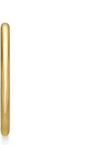 8 mm to 10 mm Nose Hoop Ring for Women in 14k White or Yellow Gold 20 Gauge by Lavari Jewelers in Saudi Arabia