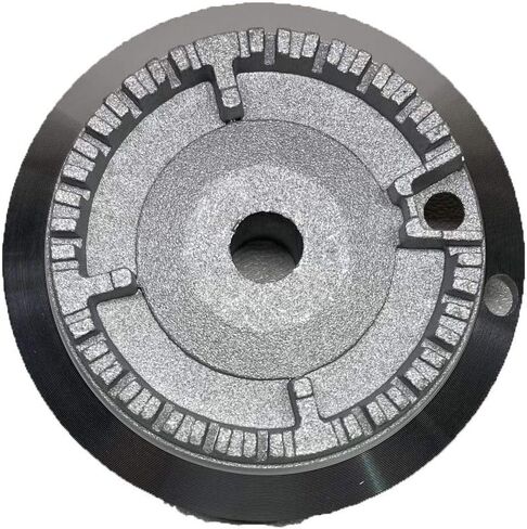 GRP STOVE/RANGE/COOKTOP SURFACE BURNER BASE (3-3/8" diam) Replacement Part # WP8286814 for IKEA, MAYTAG, KITCHEN AID, WHIRLPOOL in Kuwait