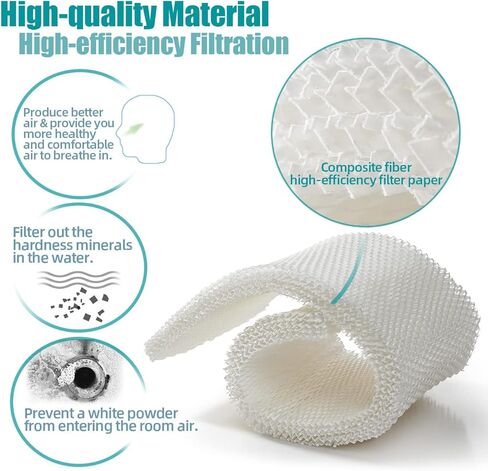 Alocs MAF1 Humidifier Filter for Air-Care - Essick Air Emerson Moistair MA1200 MA1201 MA0950, Kenmore14906 32-14906 42-14906 EF1 Humidifiers (2 Pack) in Saudi Arabia