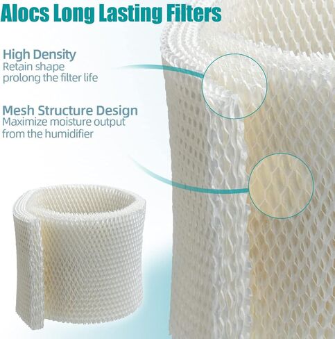 Alocs MAF1 Humidifier Filter for Air-Care - Essick Air Emerson Moistair MA1200 MA1201 MA0950, Kenmore14906 32-14906 42-14906 EF1 Humidifiers (2 Pack) in Saudi Arabia