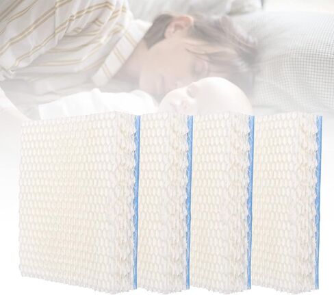فلتر فتائل مرطب بديل HFT600 من Poweka لـ Honeywell HEV615، HEV620، متوافق مع فلتر مرطب Honeywell T، استبدال الجزء # HFT600T، HFT600PDQ سميك للغاية 1.5 بوصة in Saudi Arabia
