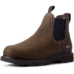 حذاء عمل رجالي من ARIAT Groundbreaker Chelsea CSA مقاوم للماء عند أصابع القدم من الفولاذ غربي in Kuwait