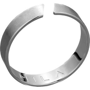 خاتم للرجال والنساء من الفولاذ المقاوم للصدأ، خاتم بسيط، تصميم نقي بسيط، خاتم رجالي، بديل خاتم الفضة، صنع في ميامي in Kuwait