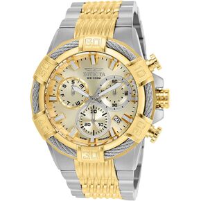 Invicta Men's Bolt Quartz Watch with Two-Tone-Stainless-Steel Strap, 16 in Saudi Arabia