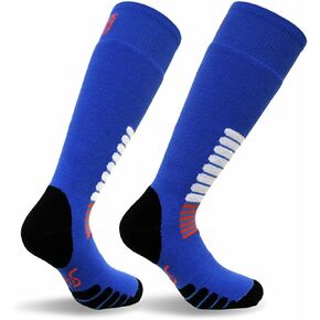 Eurosock Zone Ski Socks, Blue, X-Large in Saudi Arabia