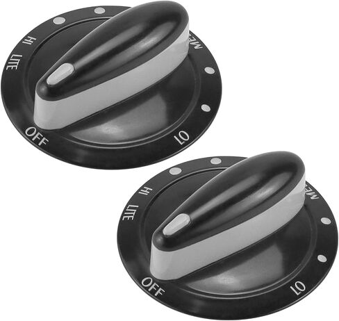 74011287 Surface Gas Range Burner Knob Cooktop Burner Control Knob Replacement by AMI PARTS for Magic Chef AP4100044, PS2088607, 74011287 in Saudi Arabia