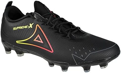 Pirma Men's Soccer Cleats Supreme X FG Black/Neon in Kuwait