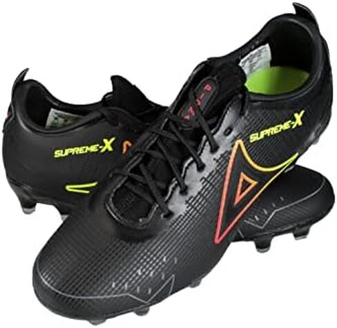 Pirma Men's Soccer Cleats Supreme X FG Black/Neon in Kuwait