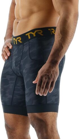 TYR Men's Athletic Performance Workout Compression Short in Kuwait