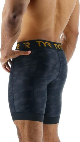 TYR Men's Athletic Performance Workout Compression Short in Kuwait