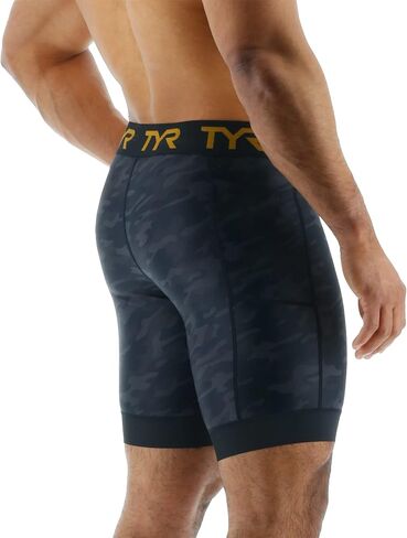 TYR Men's Athletic Performance Workout Compression Short in Kuwait