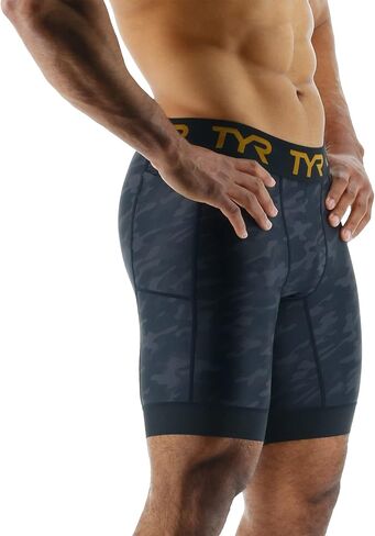 TYR Men's Athletic Performance Workout Compression Short in Kuwait