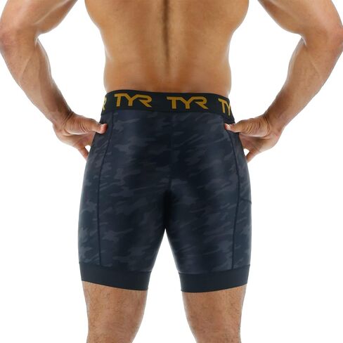 TYR Men's Athletic Performance Workout Compression Short in Kuwait