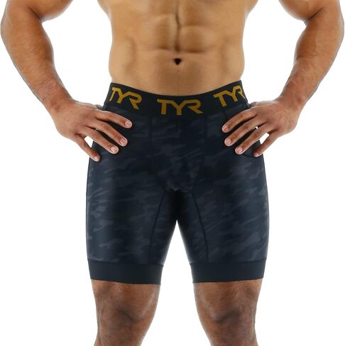 TYR Men's Athletic Performance Workout Compression Short in Kuwait