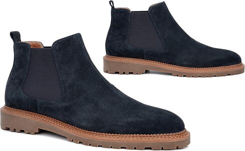 Vintage Foundry Co. Men's Blaise Chelsea Boot, Slip On, Flat Sole, Roun Toe, Rubber Outsole in Kuwait