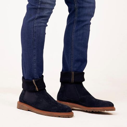 Vintage Foundry Co. Men's Blaise Chelsea Boot, Slip On, Flat Sole, Roun Toe, Rubber Outsole in Kuwait