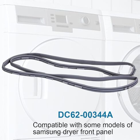جزء مانع تسرب الهواء DC62-00344A لمجفف سامسونج DV48H7400GW، DV400GWHDW، يستبدل: 3992255 AP5916629 PS4276050 EAP4276050 in Kuwait