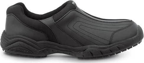 SR Max Charlotte, Men's, Black, Athletic Slip On Style Slip Resistant Soft Toe Work Shoe in Saudi Arabia