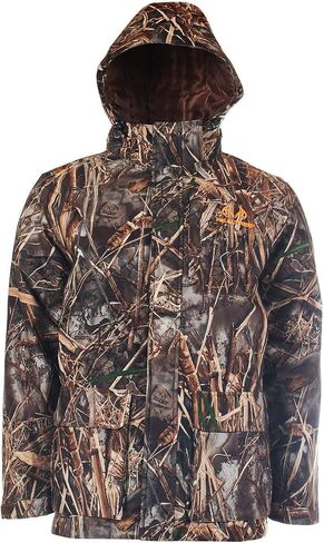 Realtree Men's Edge/Timber Camo Hunting Insulated Cold Weather Parka Jacket - Waterproof, Mid-weight and Super Warm in Kuwait