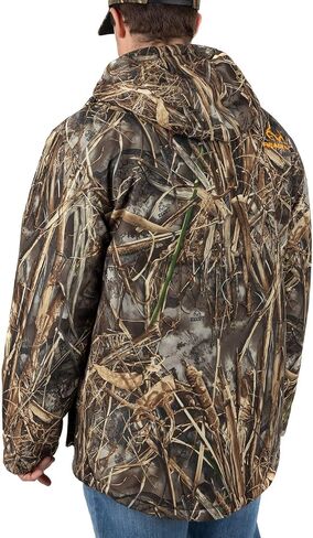 Realtree Men's Edge/Timber Camo Hunting Insulated Cold Weather Parka Jacket - Waterproof, Mid-weight and Super Warm in Kuwait