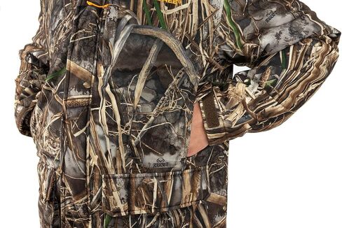 Realtree Men's Edge/Timber Camo Hunting Insulated Cold Weather Parka Jacket - Waterproof, Mid-weight and Super Warm in Kuwait