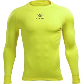 قميص KELME الرجالي ذو الأكمام الطويلة والضغط الجاف - طبقة أساسية رياضية للرجال والأطفال