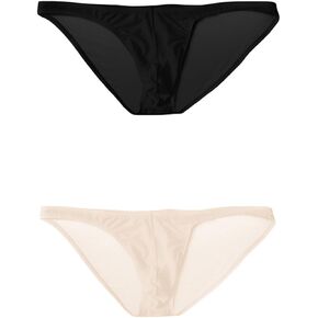 sandbank Men's Sexy Breathable Sheer Ice Silk Bikini Briefs Underwear Panties in Kuwait