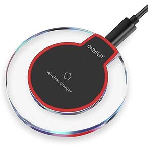 وسادة شاحن لاسلكية لهواتف iPhone 14 Plus/Pro Max/13/13 Pro Max/ 12 Mini/12 Pro Max/11/SE 2020/Xs Max/XR/X/8 Plus، وGalaxy Note 20 Ultra/10+/9/8 /S20 S21 S22 الترا S10+ S10e in Kuwait