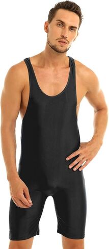 Lejafay Men's One Piece Swimsuit Bikini Water Sports Super Speed Dry Charm Men Surfing Clothes in Kuwait