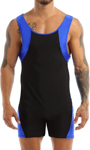 Lejafay Men's One Piece Swimsuit Bikini Water Sports Super Speed Dry Charm Men Surfing Clothes in Kuwait