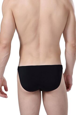 sandbank Men's Sexy Breathable Sheer Ice Silk Bikini Briefs Underwear Panties in Saudi Arabia