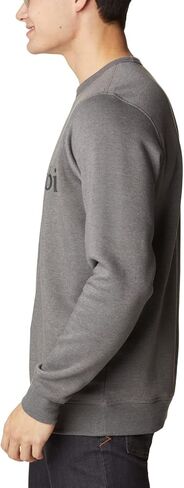 Columbia Men's Logo Fleece Crew, City Grey Heather/CSC Branded Logo, X-Large in Saudi Arabia